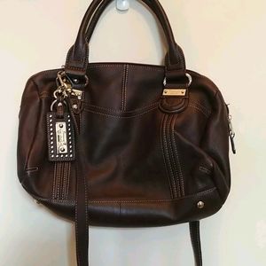 Tignanello brown leather bag